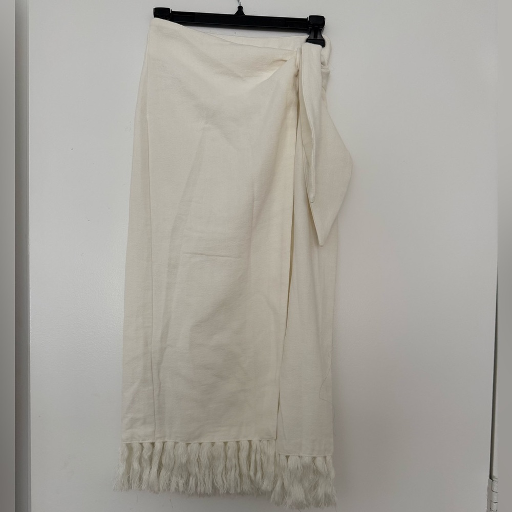 Mango Cream Textured Fabric